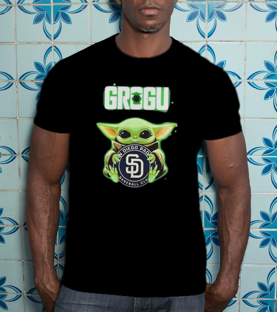 San Diego Padres Baseball Club Grogu 2025 T-Shirt