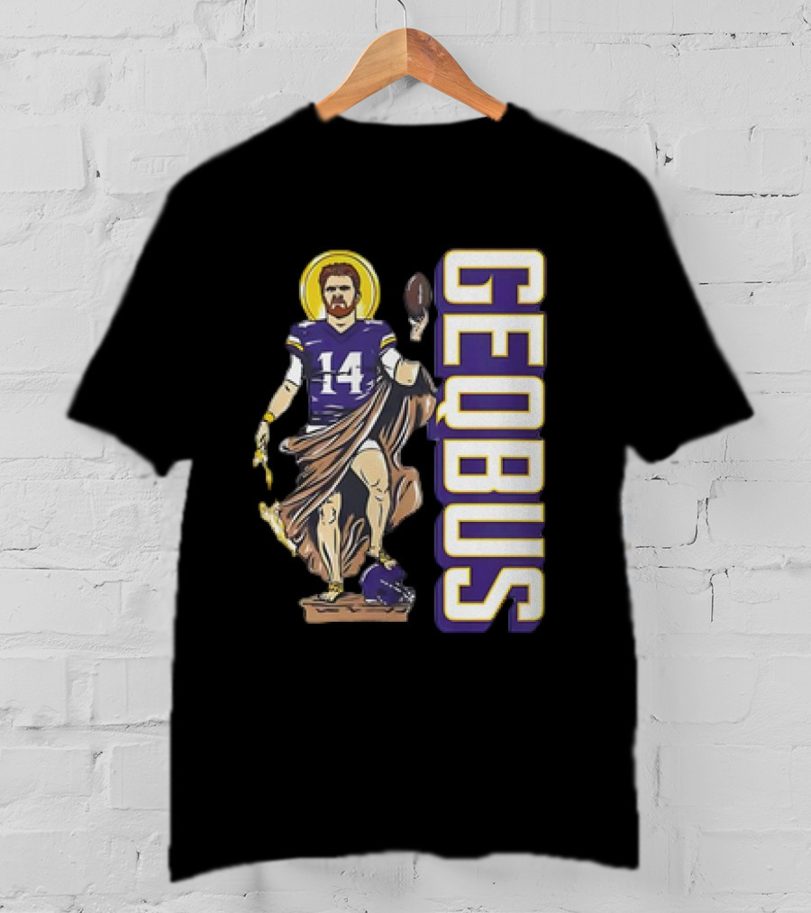 Sam Darnold GEQBUS 14 Minnesota Vikings T-Shirt