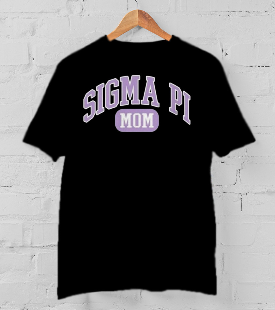 Sigma Pi Mom Collegiate Greek Letters T-Shirt