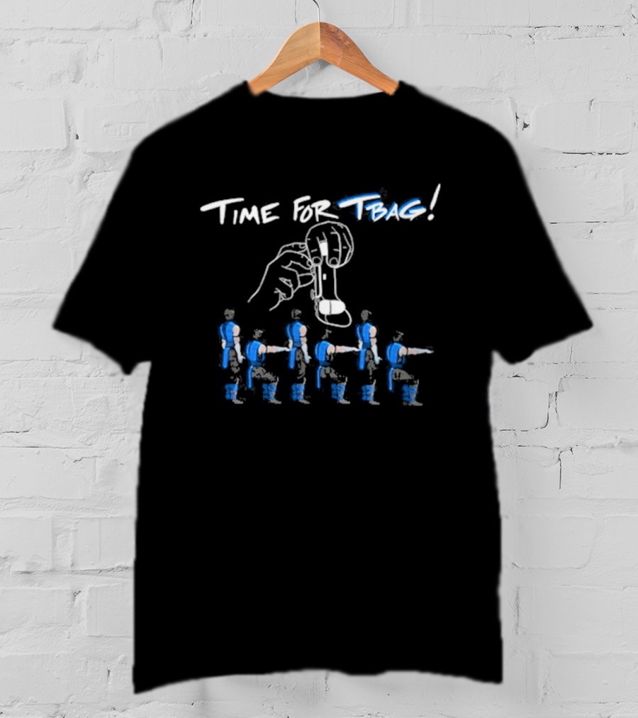 Time For T-Bag Sikander555 Basketball Celebration Sequence T-Shirt