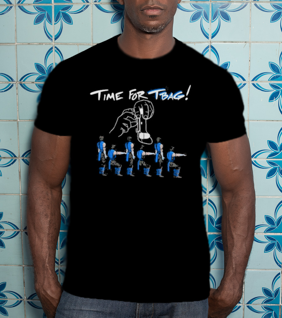 Time For T-Bag Sikander555 Basketball Celebration Sequence T-Shirt
