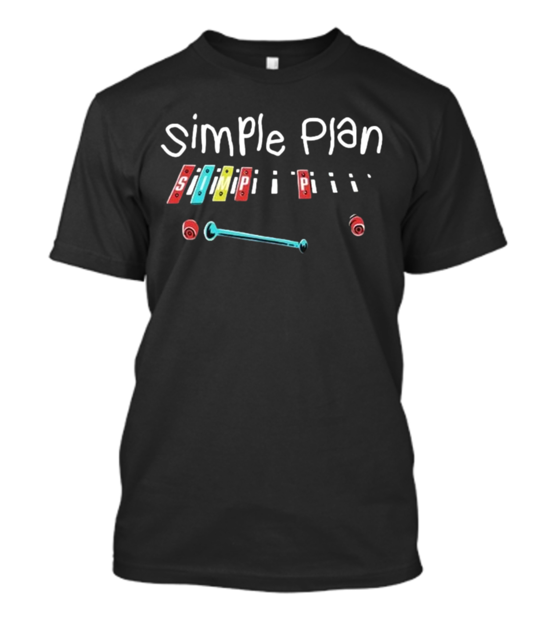 Simple Plan Xylophone SIMPI Onesie T-Shirt
