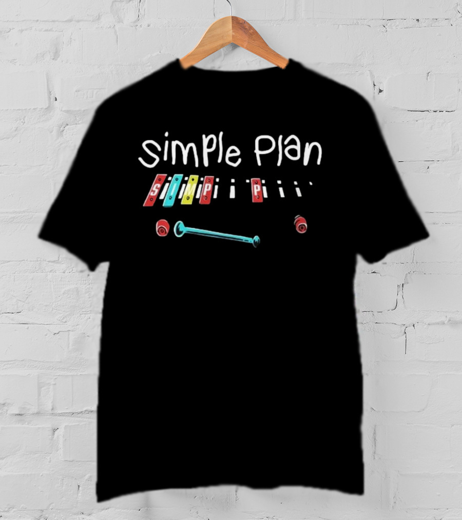 Simple Plan Xylophone SIMPI Onesie T-Shirt
