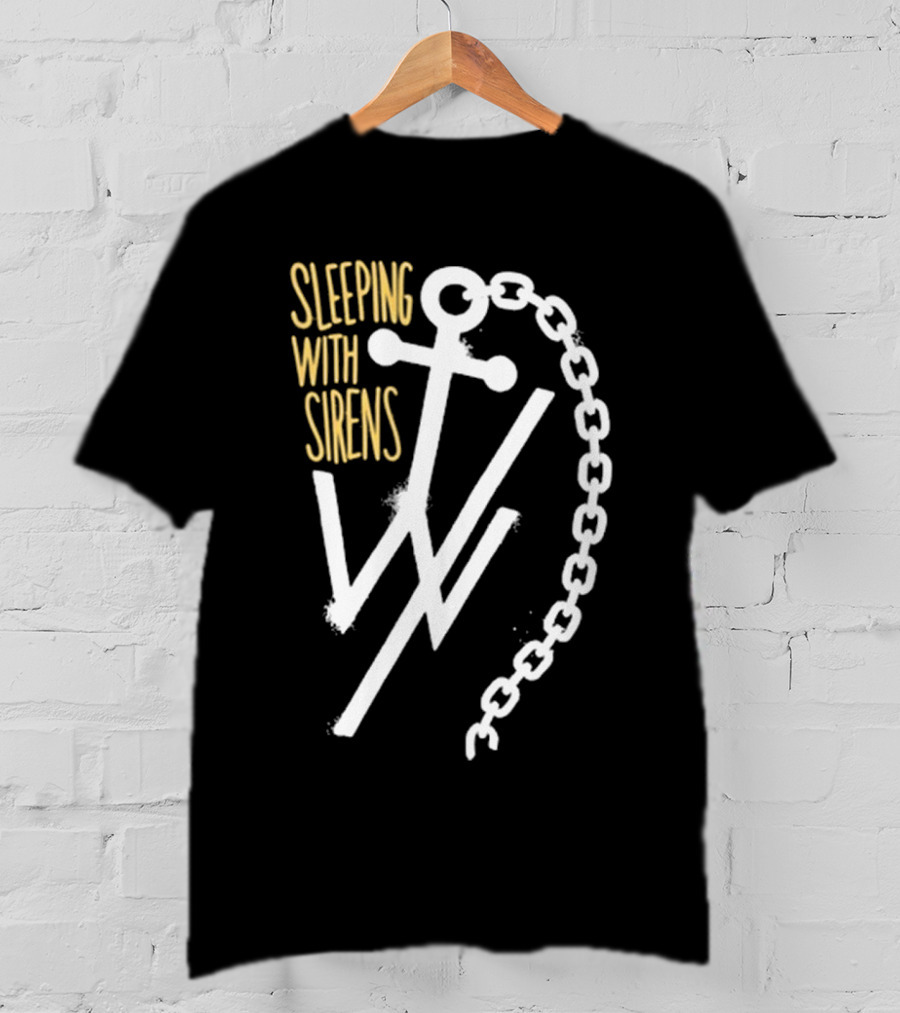 Sleeping With Sirens Anchor Chain Apparel T-Shirt