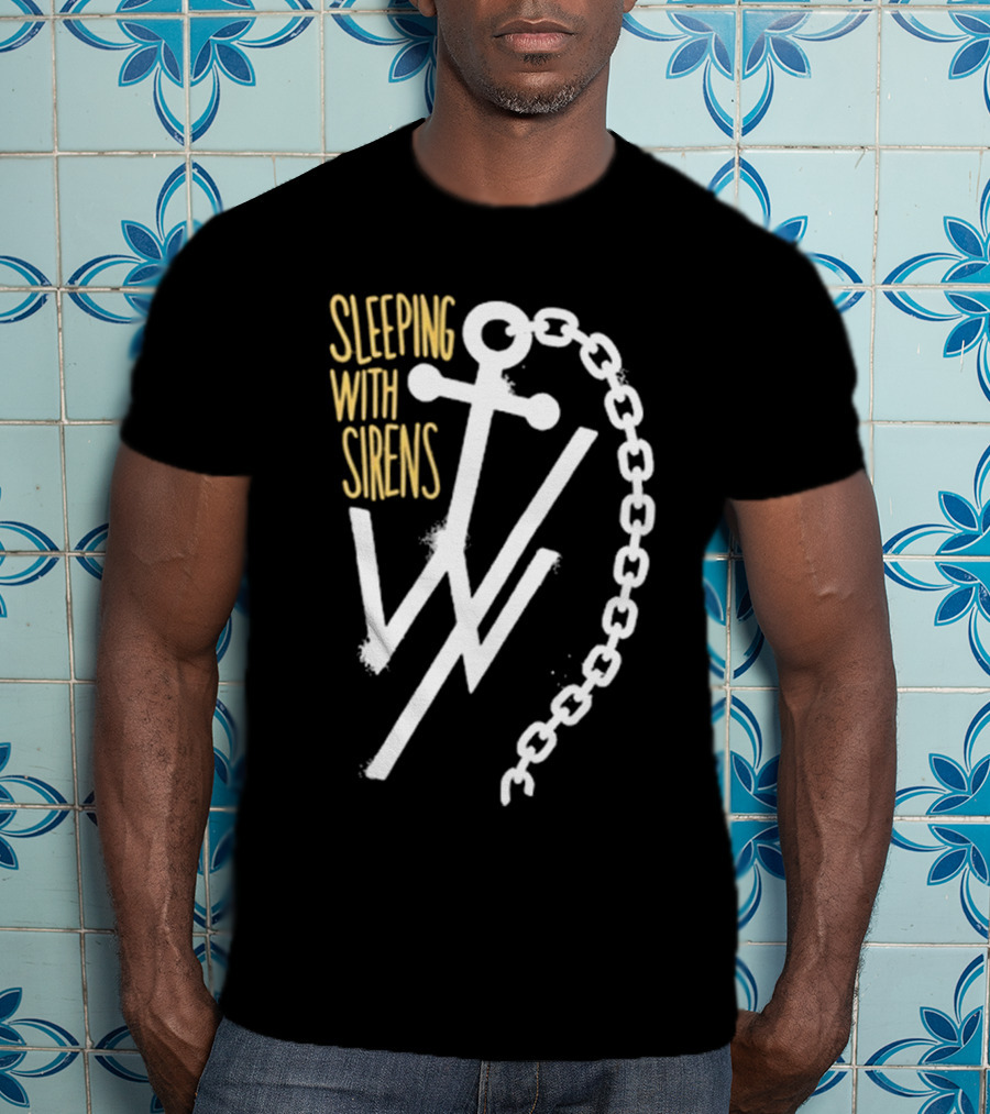 Sleeping With Sirens Anchor Chain Apparel T-Shirt