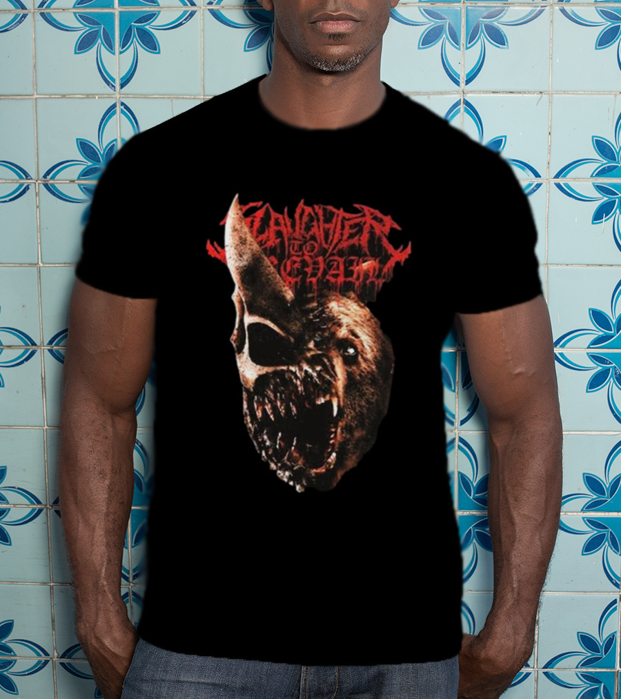 Slaughter To Prevail Grizzly Skull Horned Beast T-Shirt