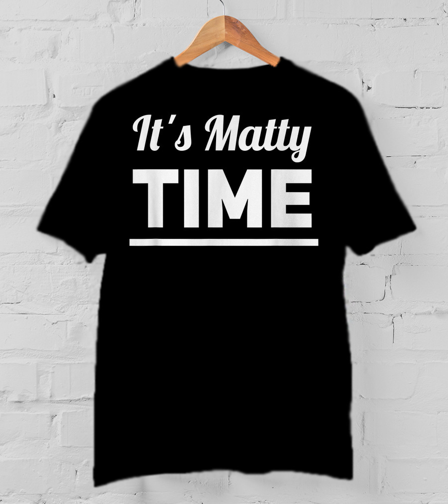 It's Matty Time 1975 Band T-Shirt