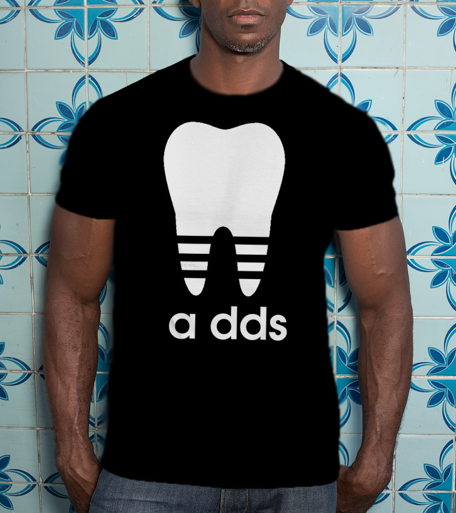 A DDS Funny Dentist Dental Student Humor Graduation Gift Tooth T-Shirt