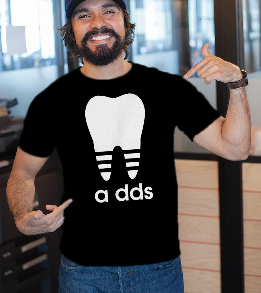 A DDS Funny Dentist Dental Student Humor Graduation Gift Tooth T-Shirt