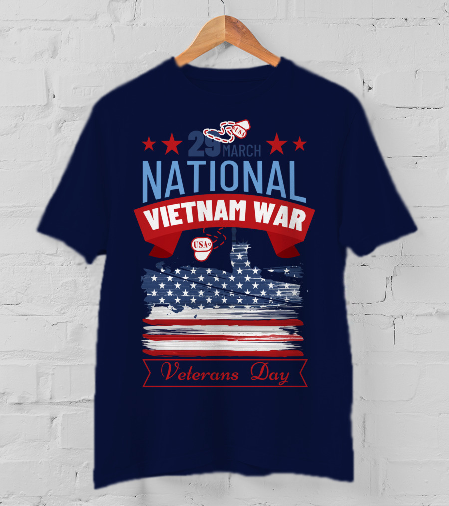 29 March National Vietnam War Veterans Day USA T-Shirt