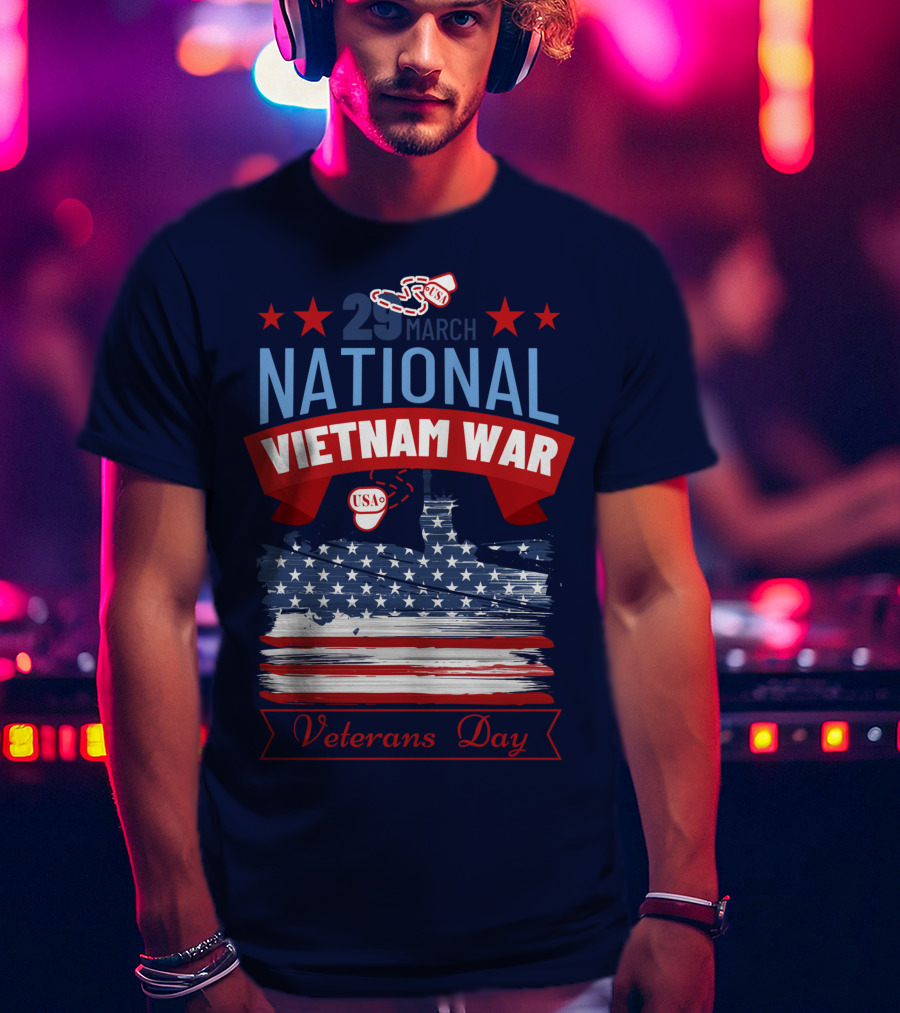 29 March National Vietnam War Veterans Day USA T-Shirt