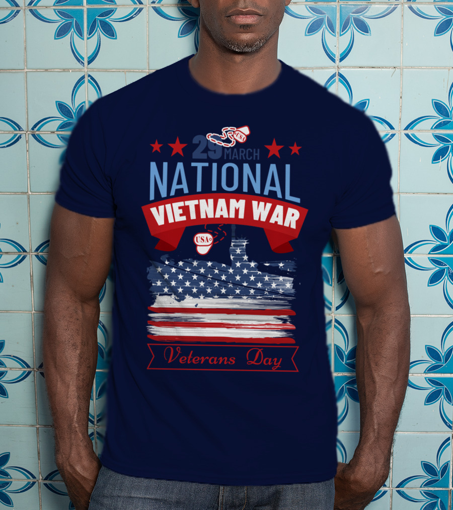 29 March National Vietnam War Veterans Day USA T-Shirt