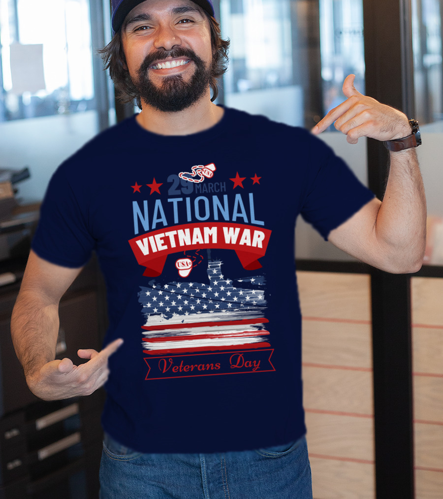 29 March National Vietnam War Veterans Day USA T-Shirt