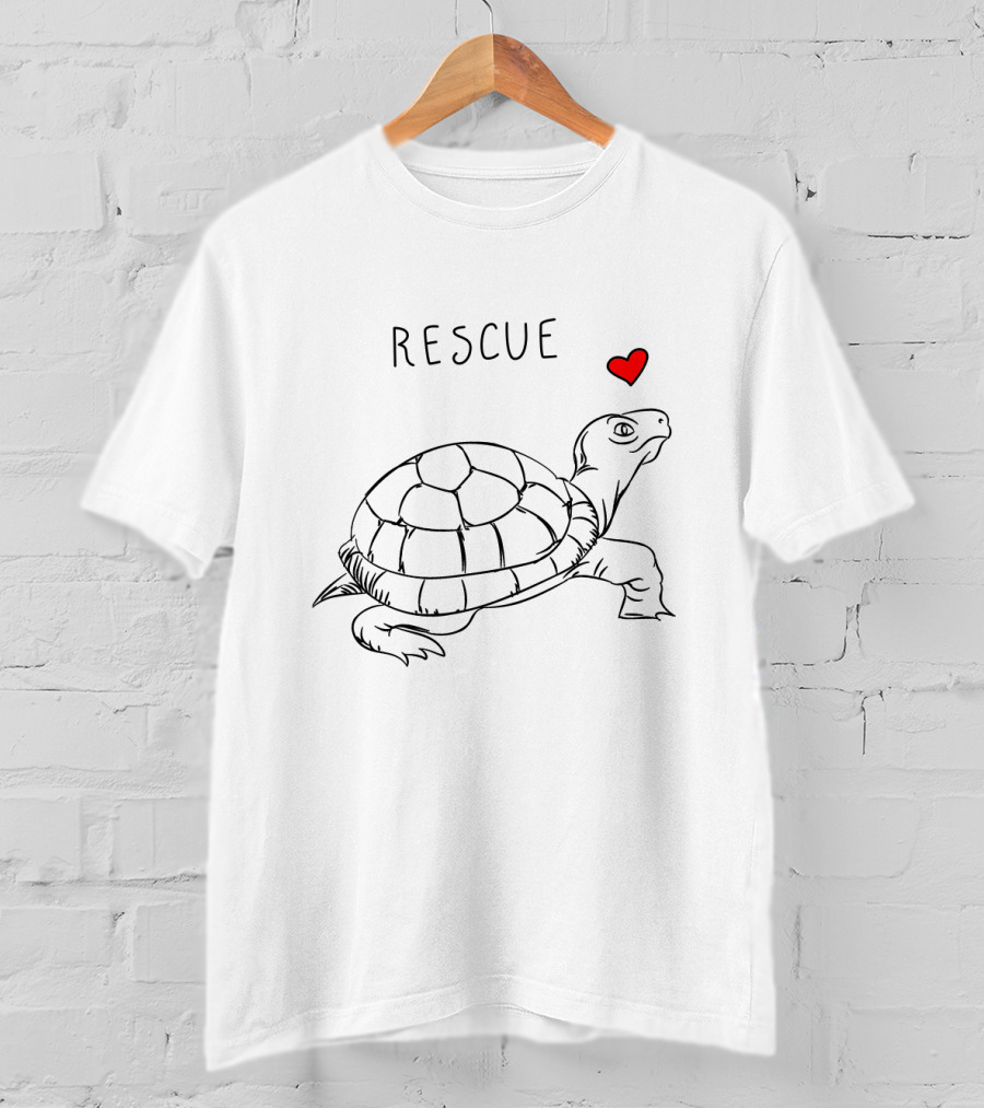 RESCUE Turtle Heart T-Shirt