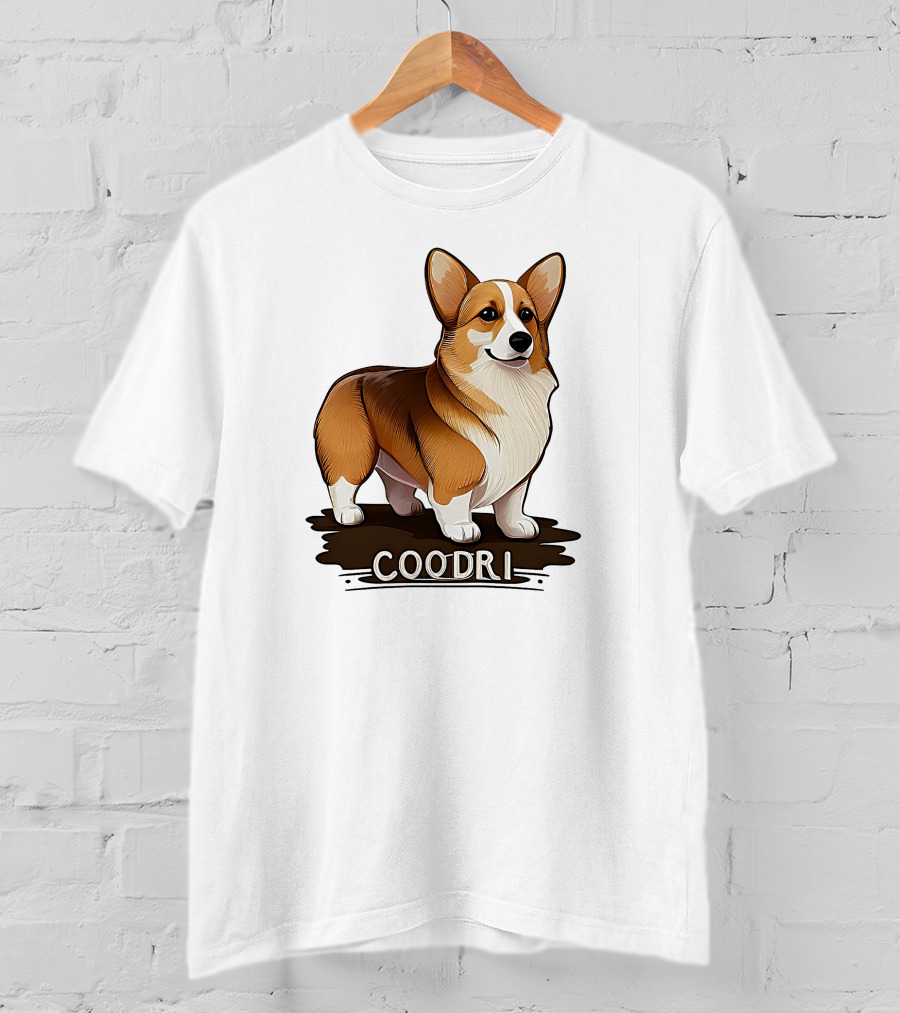 Coodrl Corgi Coodri Cute Dog T-Shirt