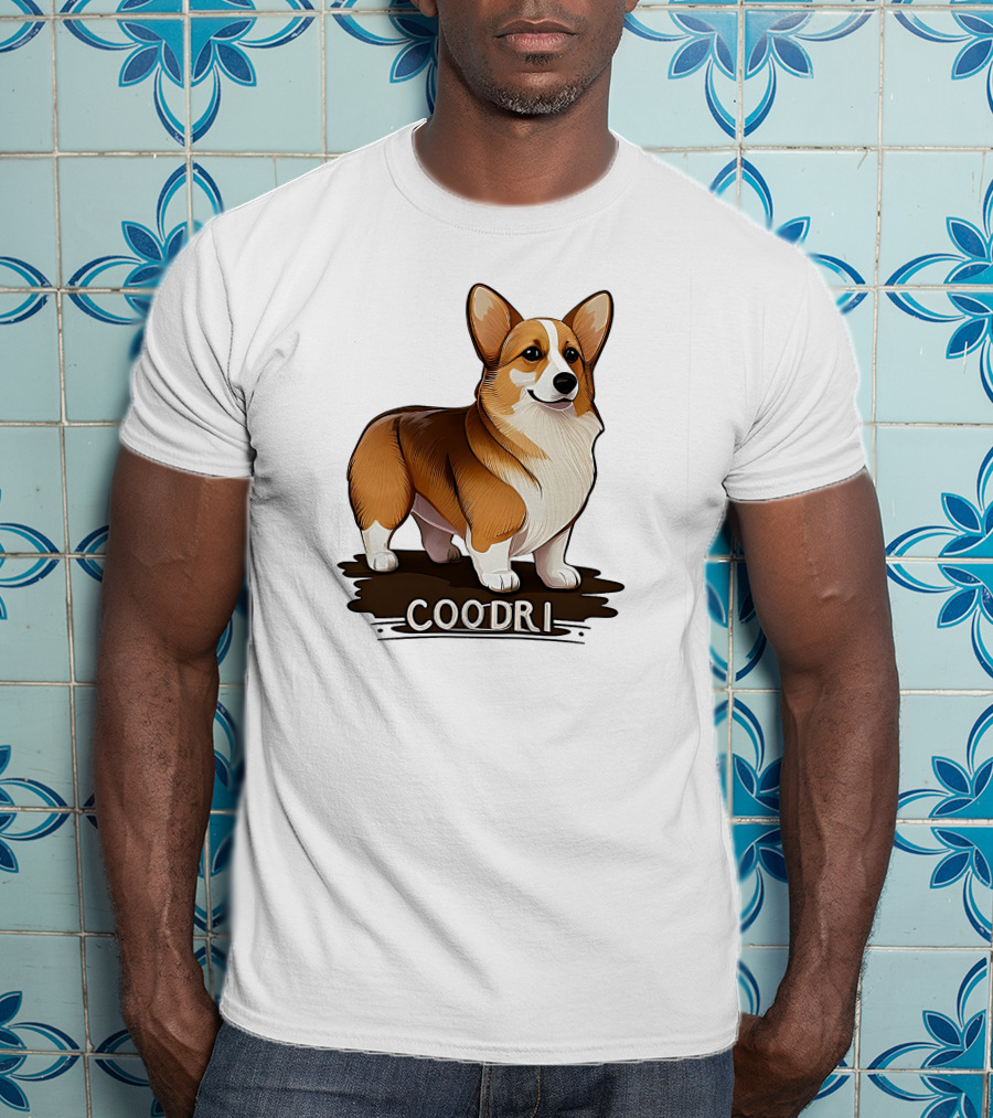 Coodrl Corgi Coodri Cute Dog T-Shirt