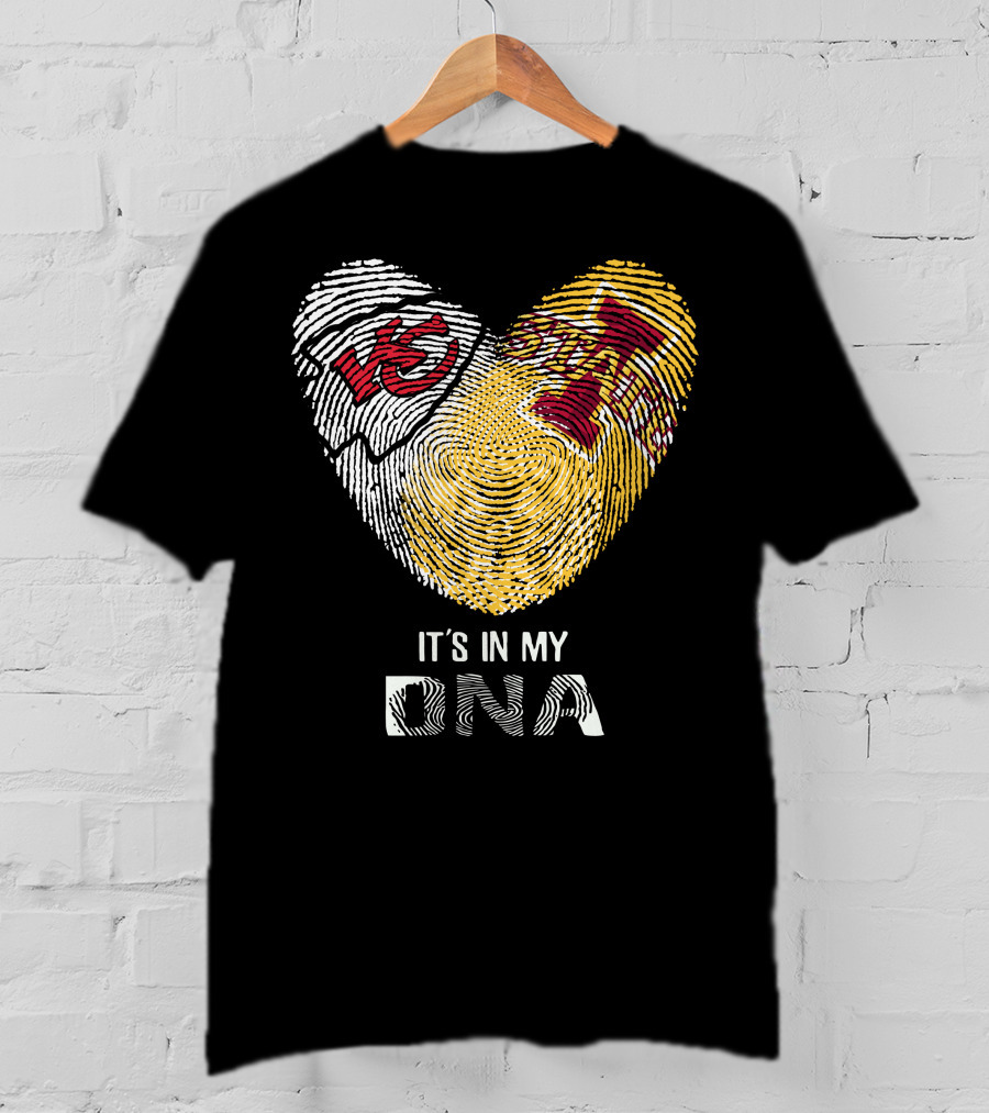 Kansas City Chiefs Iowa State It's In My DNA T-Shirt