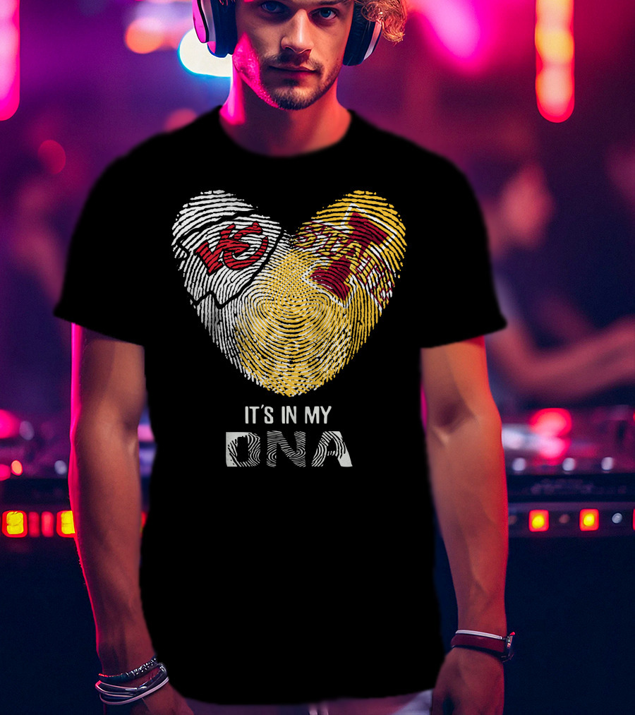 Kansas City Chiefs Iowa State It's In My DNA T-Shirt