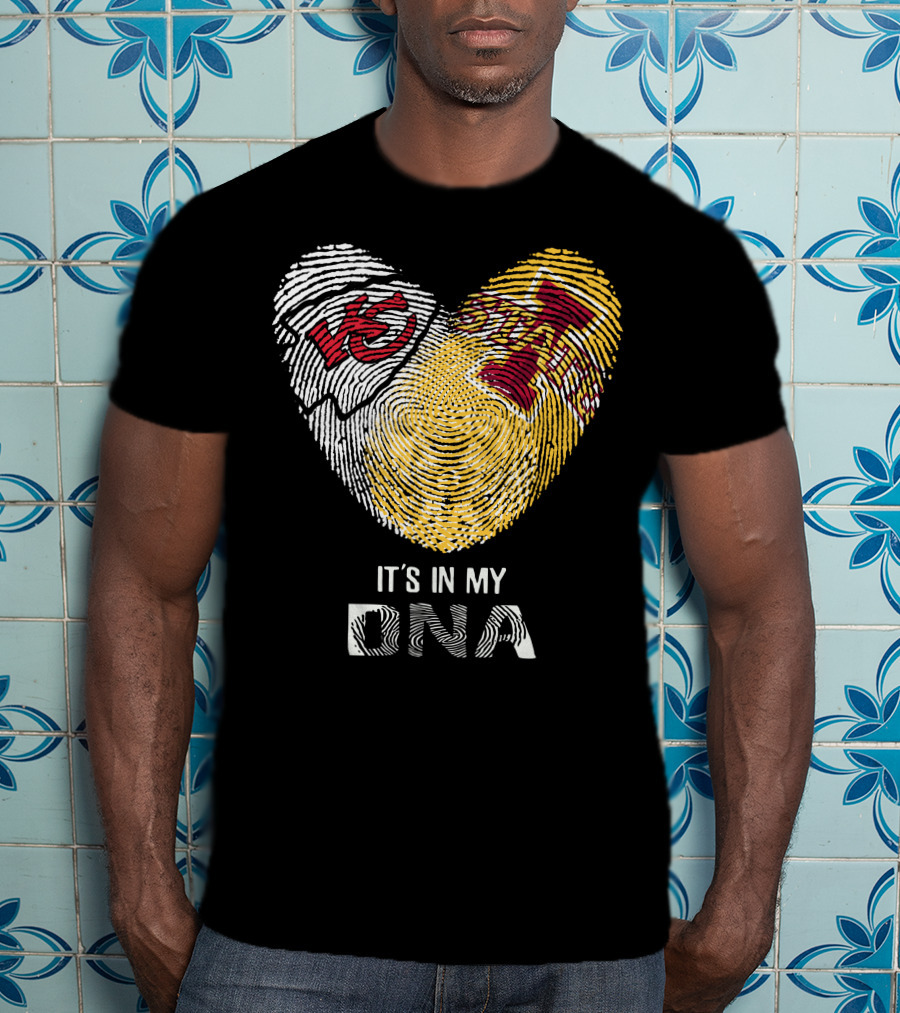 Kansas City Chiefs Iowa State It's In My DNA T-Shirt