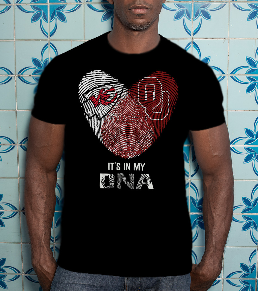 Chiefs Oklahoma Sooners It's In My DNA T-Shirt