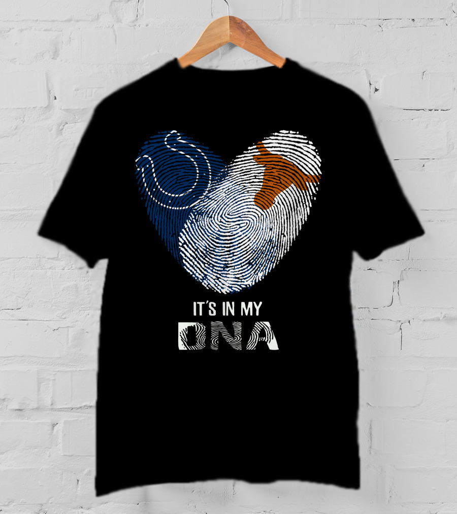 Colts Longhorns It's In My DNA T-Shirt