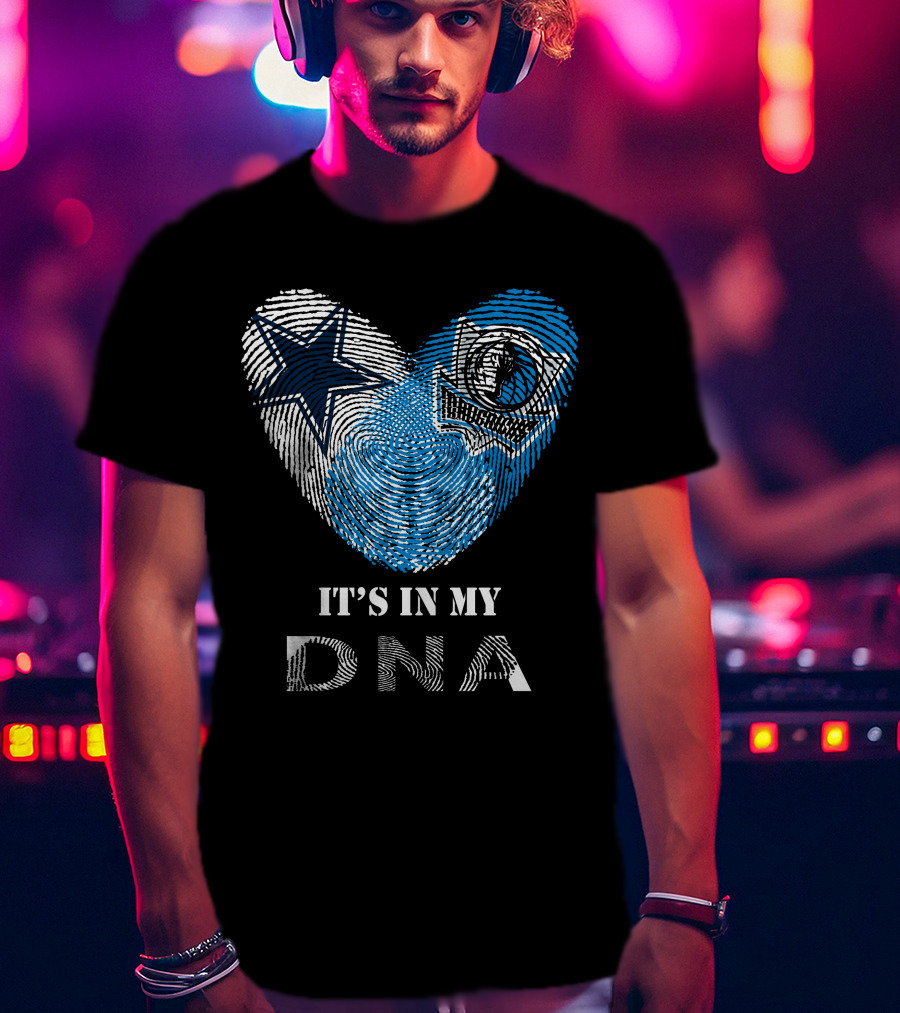 Cowboys Mavericks It's In My Dna T-Shirt