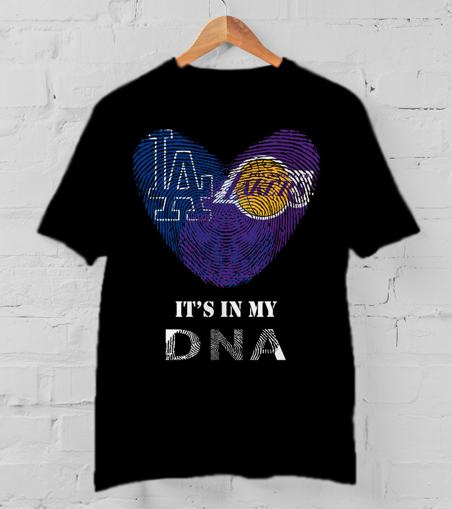It's In My DNA Dodgers Lakers T-Shirt