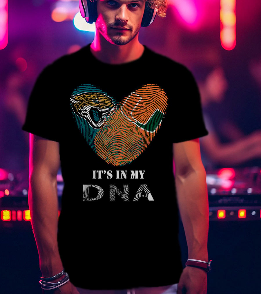 Jaguars Hurricanes It's In My DNA T-Shirt