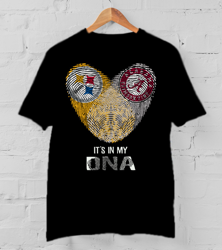 Steelers Roll Tide It's In My DNA T-Shirt