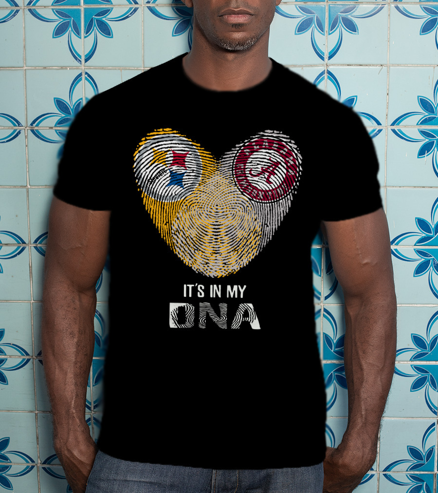 Steelers Roll Tide It's In My DNA T-Shirt