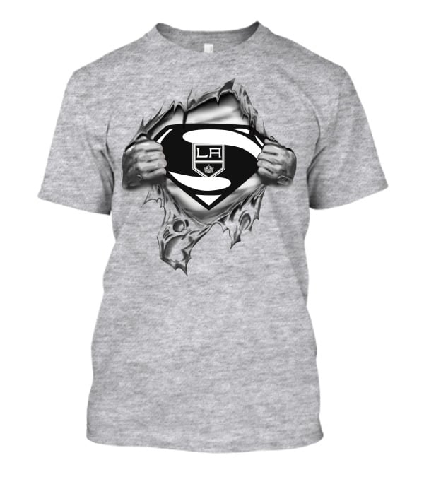Los Angeles Kings LA Shield Superman T-Shirt