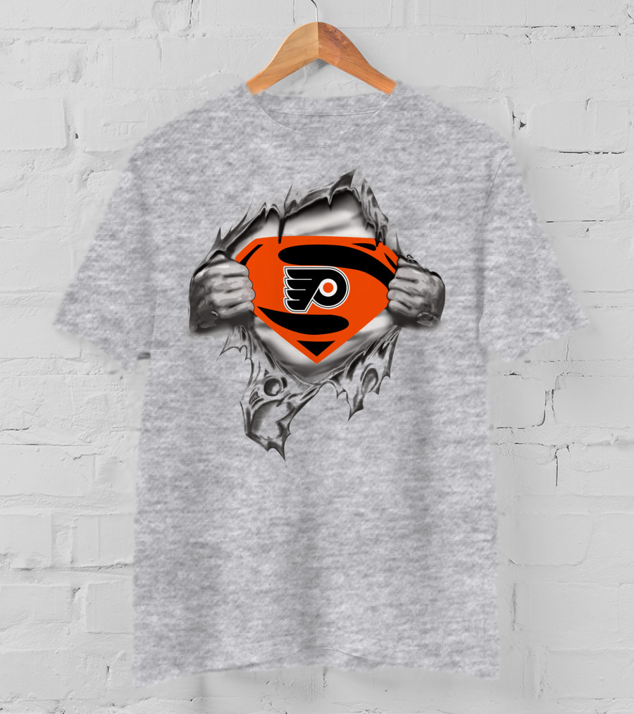 Philadelphia Flyers Superman T-Shirt