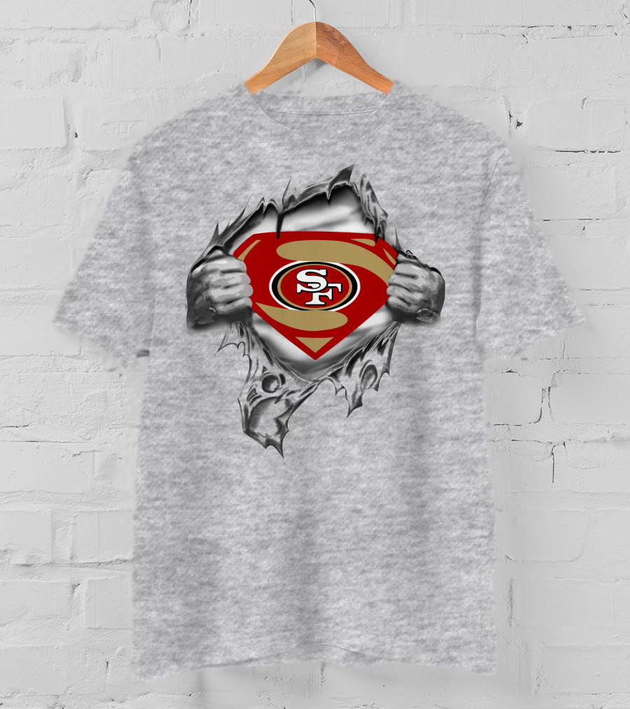 SF 49ers Superman Logo Mashup T-Shirt