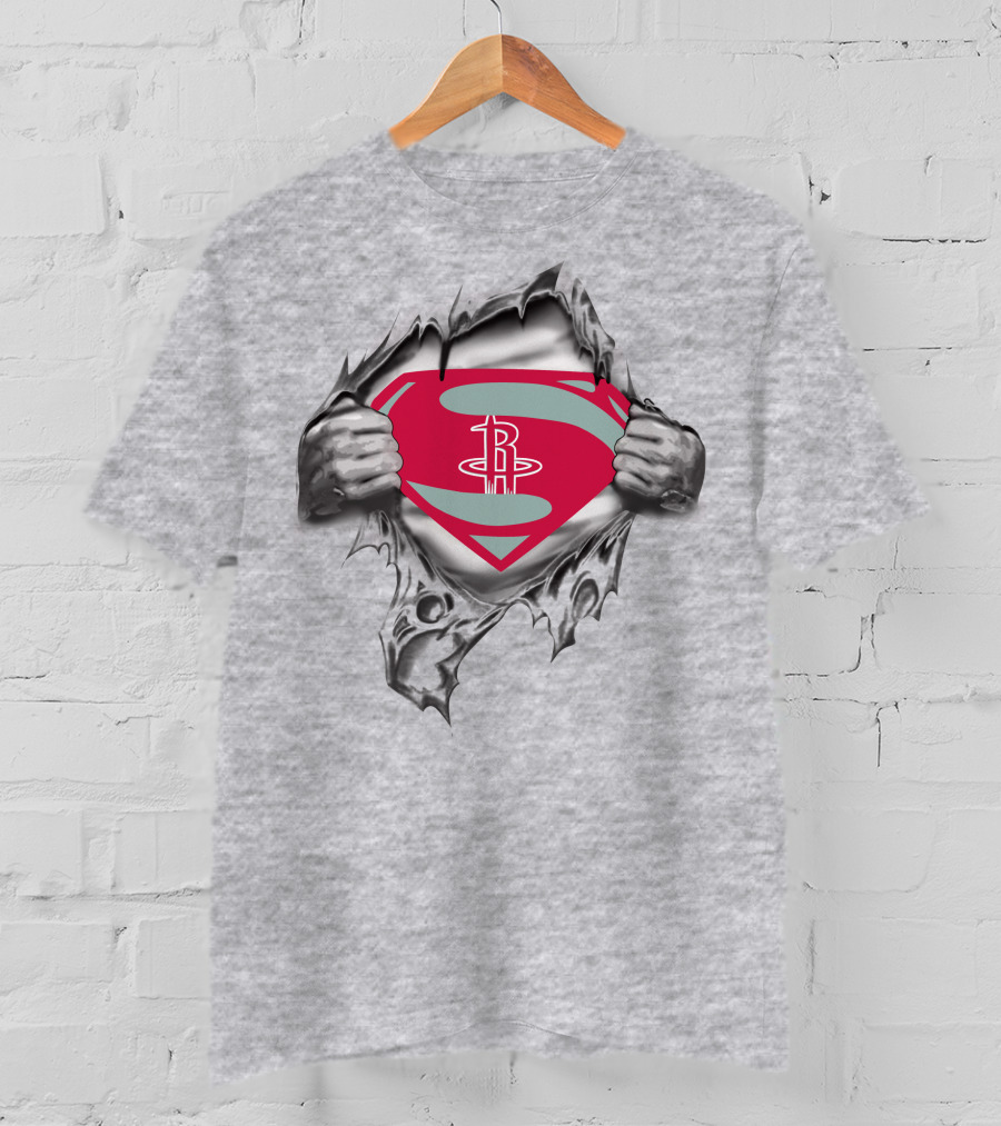 Houston Rockets Superman T-Shirt