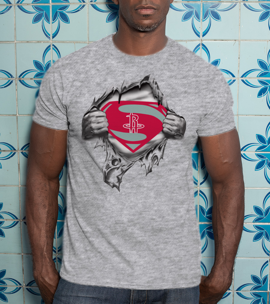 Houston Rockets Superman T-Shirt