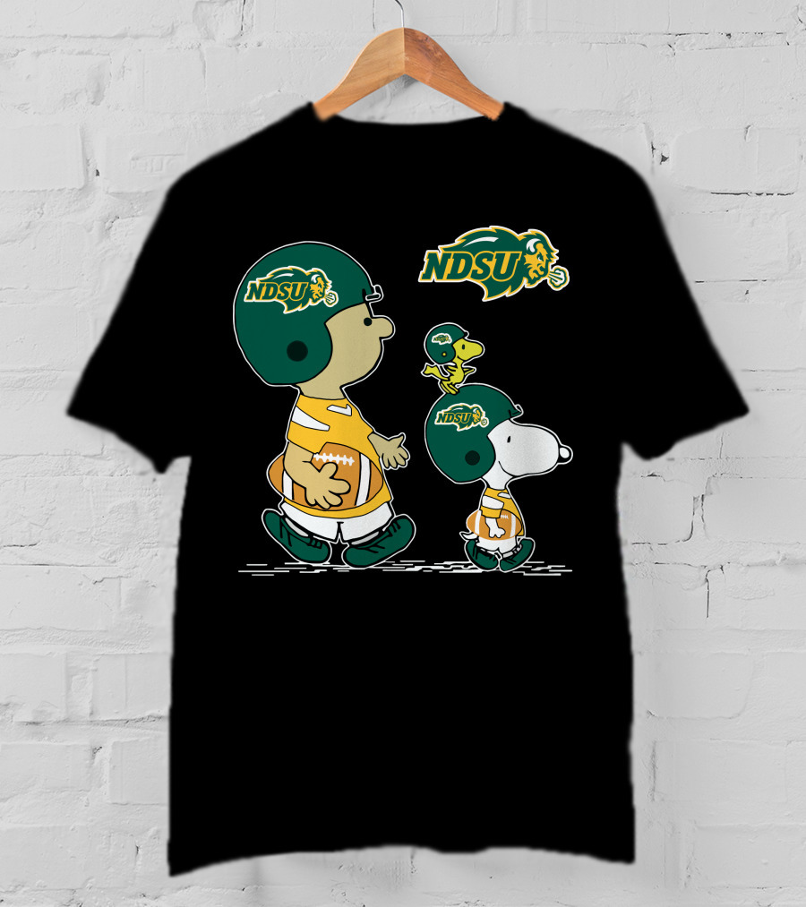 NDSU Peanut Characters Football Team Spirit T-Shirt