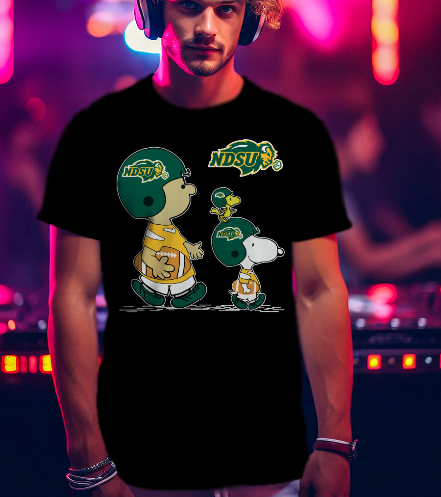 NDSU Peanut Characters Football Team Spirit T-Shirt