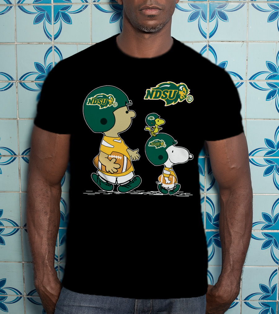 NDSU Peanut Characters Football Team Spirit T-Shirt