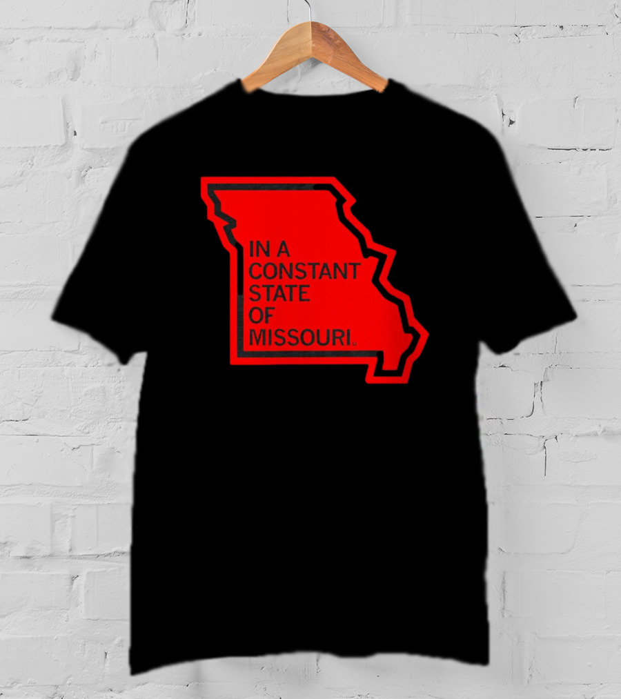 In A Constant State Of Missouri Map T-Shirt