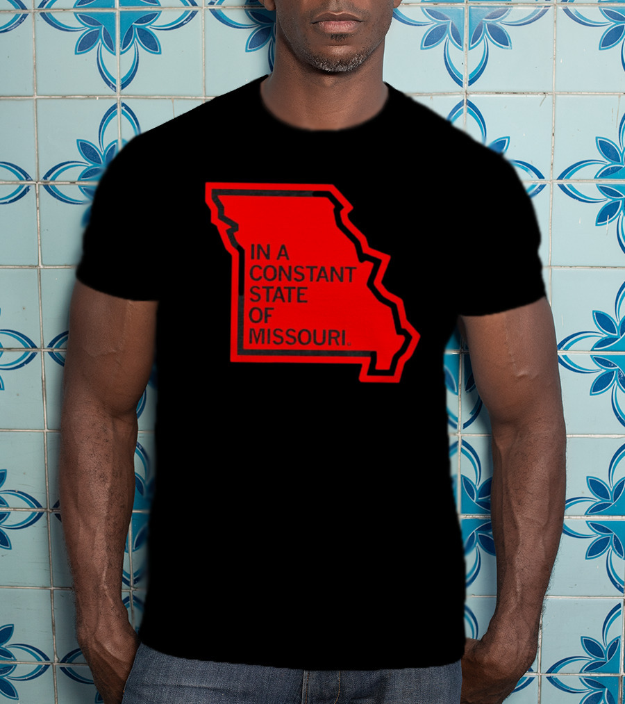 In A Constant State Of Missouri Map T-Shirt