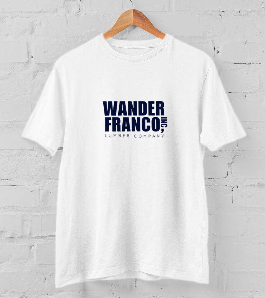 Wander Franco Inc Lumber Company Tampa Bay Rays T-Shirt