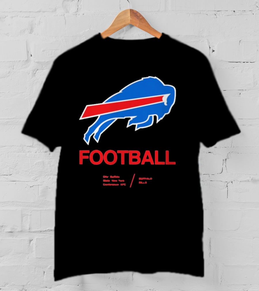 Buffalo Bills Football Marissa Figueroa Wears T-Shirt
