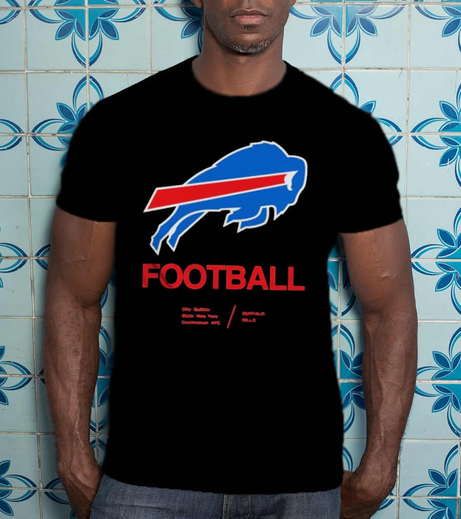 Buffalo Bills Football Marissa Figueroa Wears T-Shirt