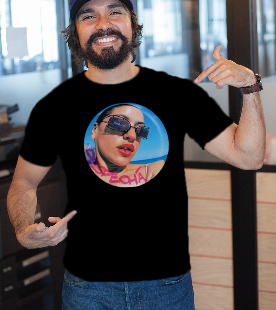 Rosalia Motomami Despecha Sunglasses Beach Vibe T-Shirt