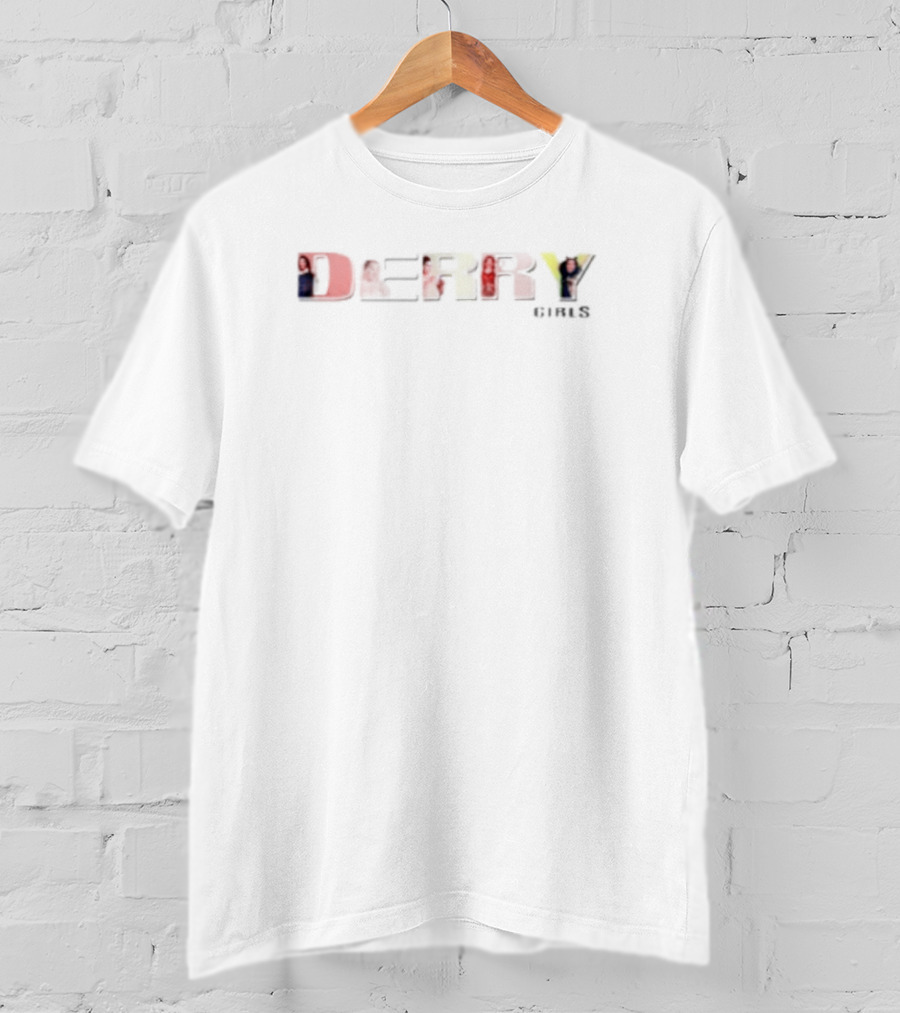 Derry Girls Group Iconic Characters Collage T-Shirt