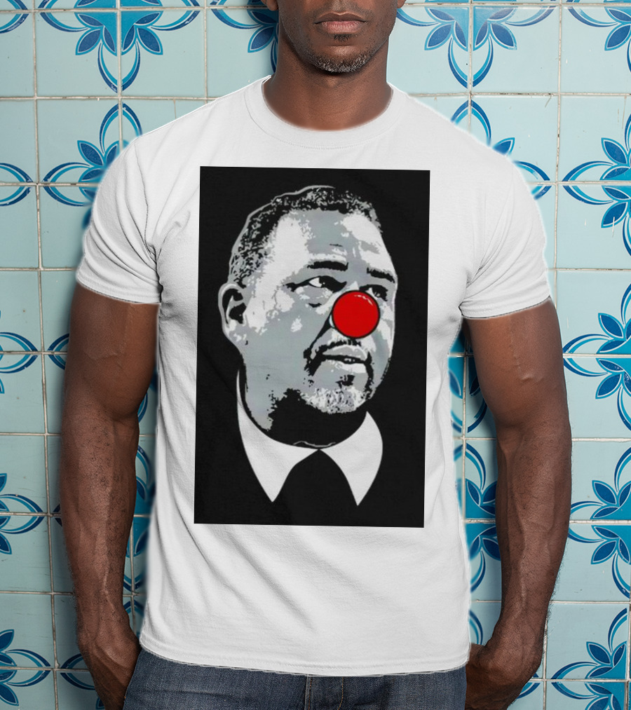 Ed Cooley Clown Red Nose Caricature T-Shirt
