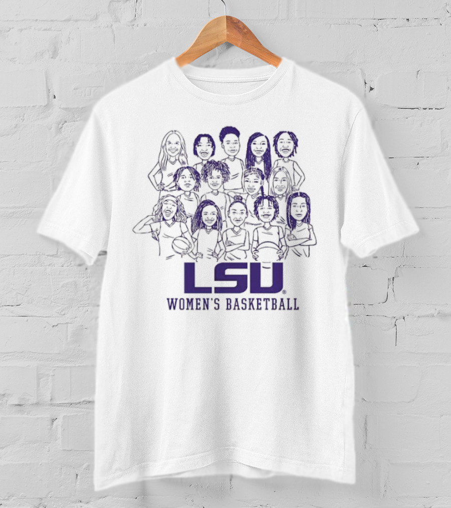 LSU Women's Basketball Team NIL T-Shirt