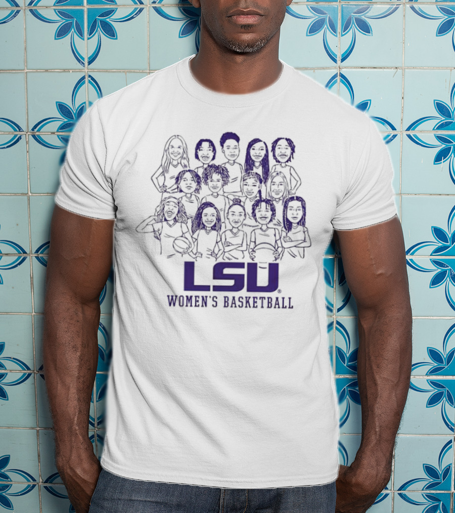 LSU Women's Basketball Team NIL T-Shirt