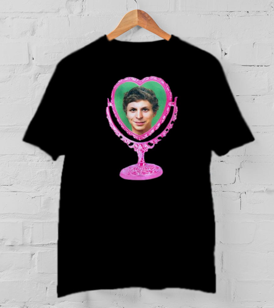 Michael Cera Heart Frame T-Shirt