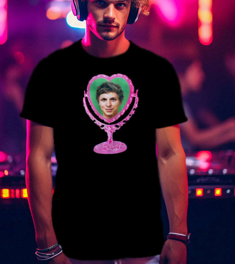 Michael Cera Heart Frame T-Shirt